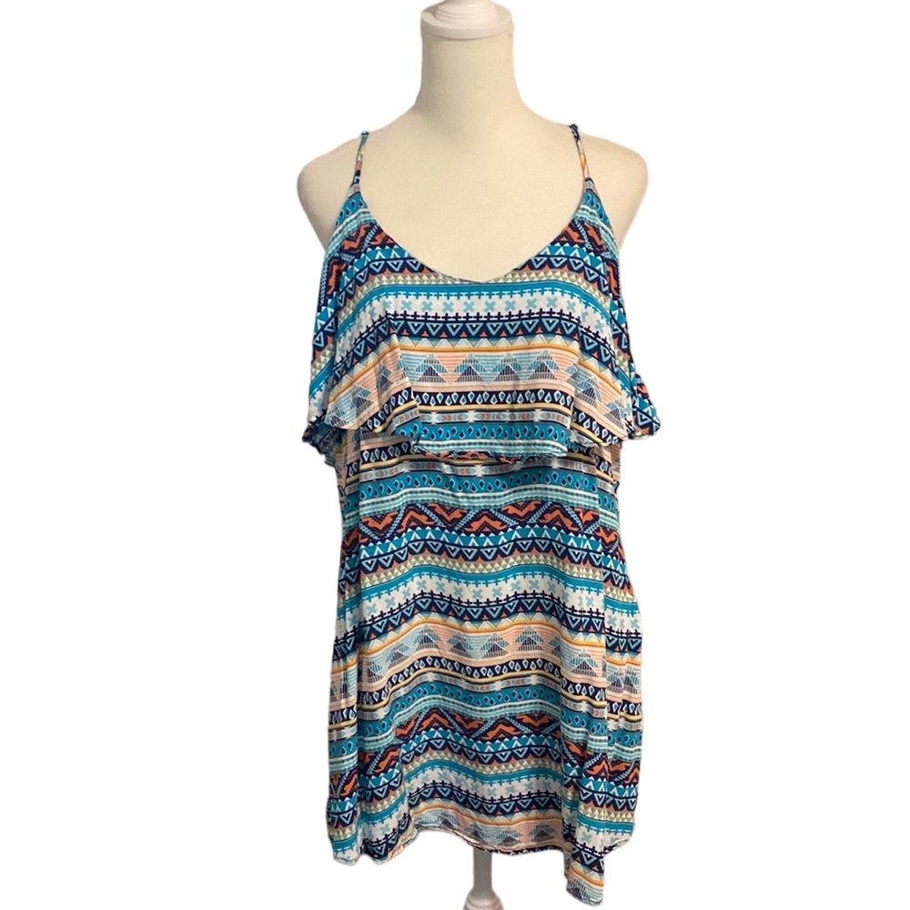 Southwestern tribal boho sundress